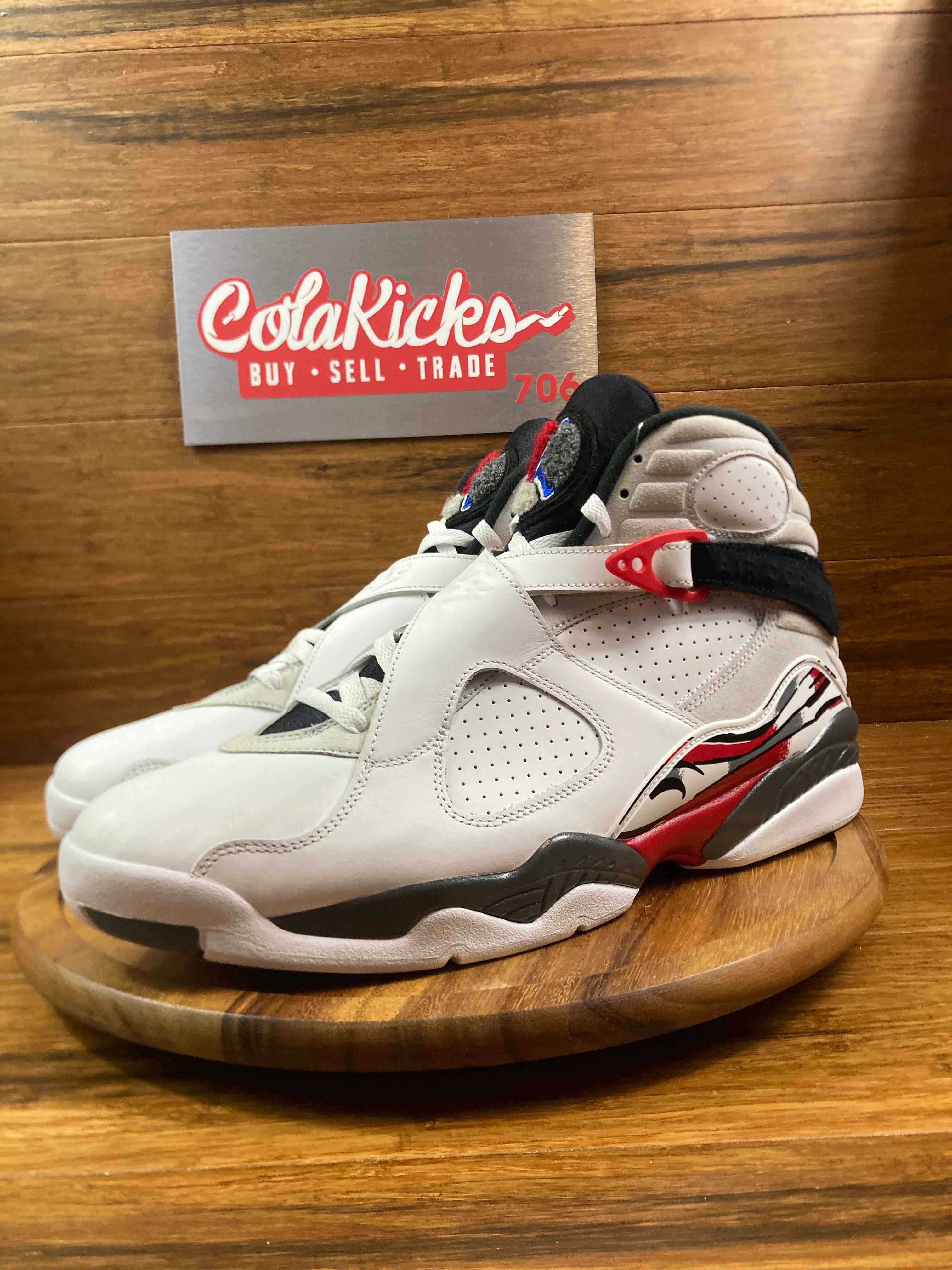 Jordan 8 Retro White True Red (2025)