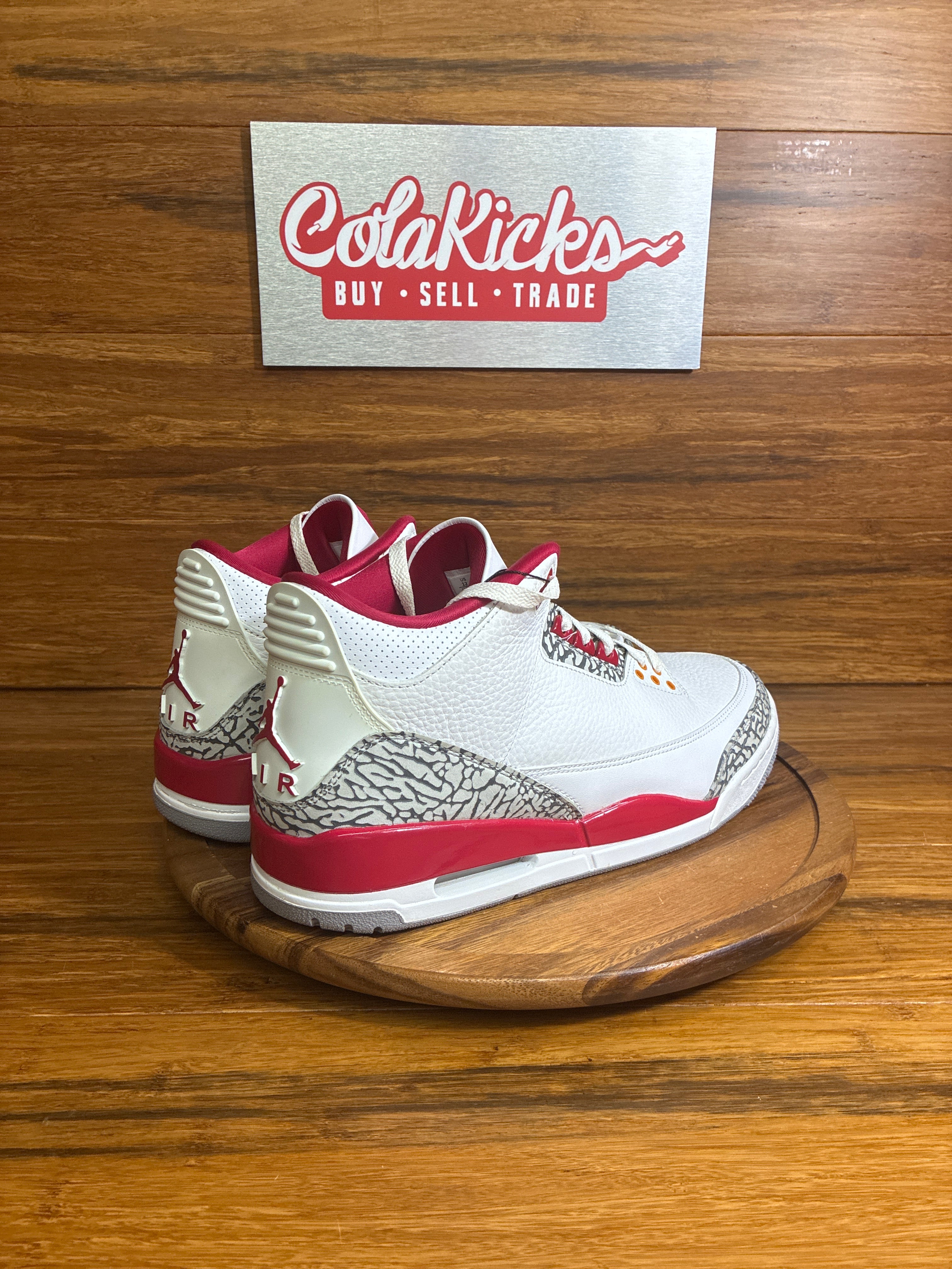 Jordan 3 Retro Cardinal Red