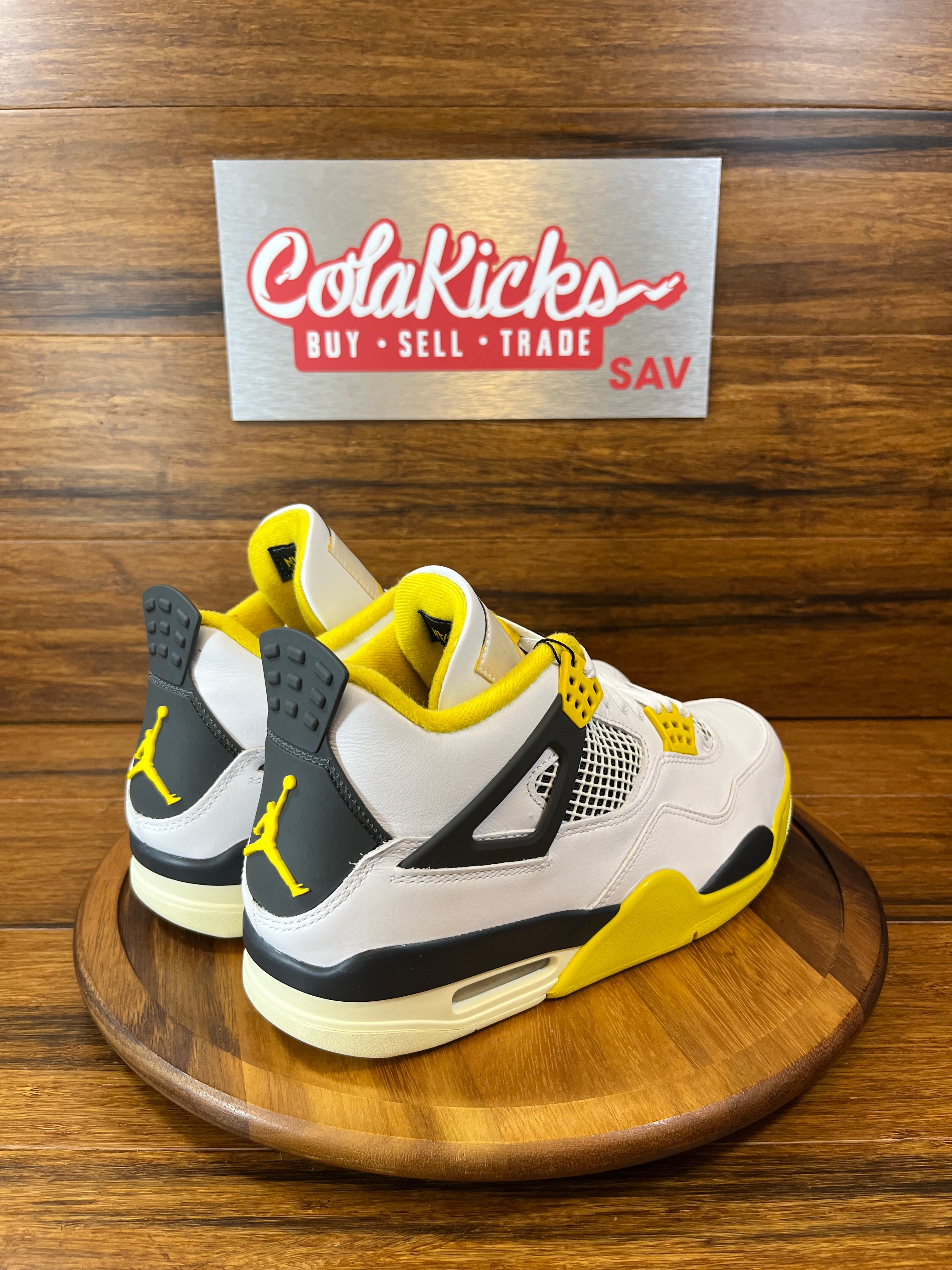 Jordan 4 Retro Vivid Sulfur (Women's)