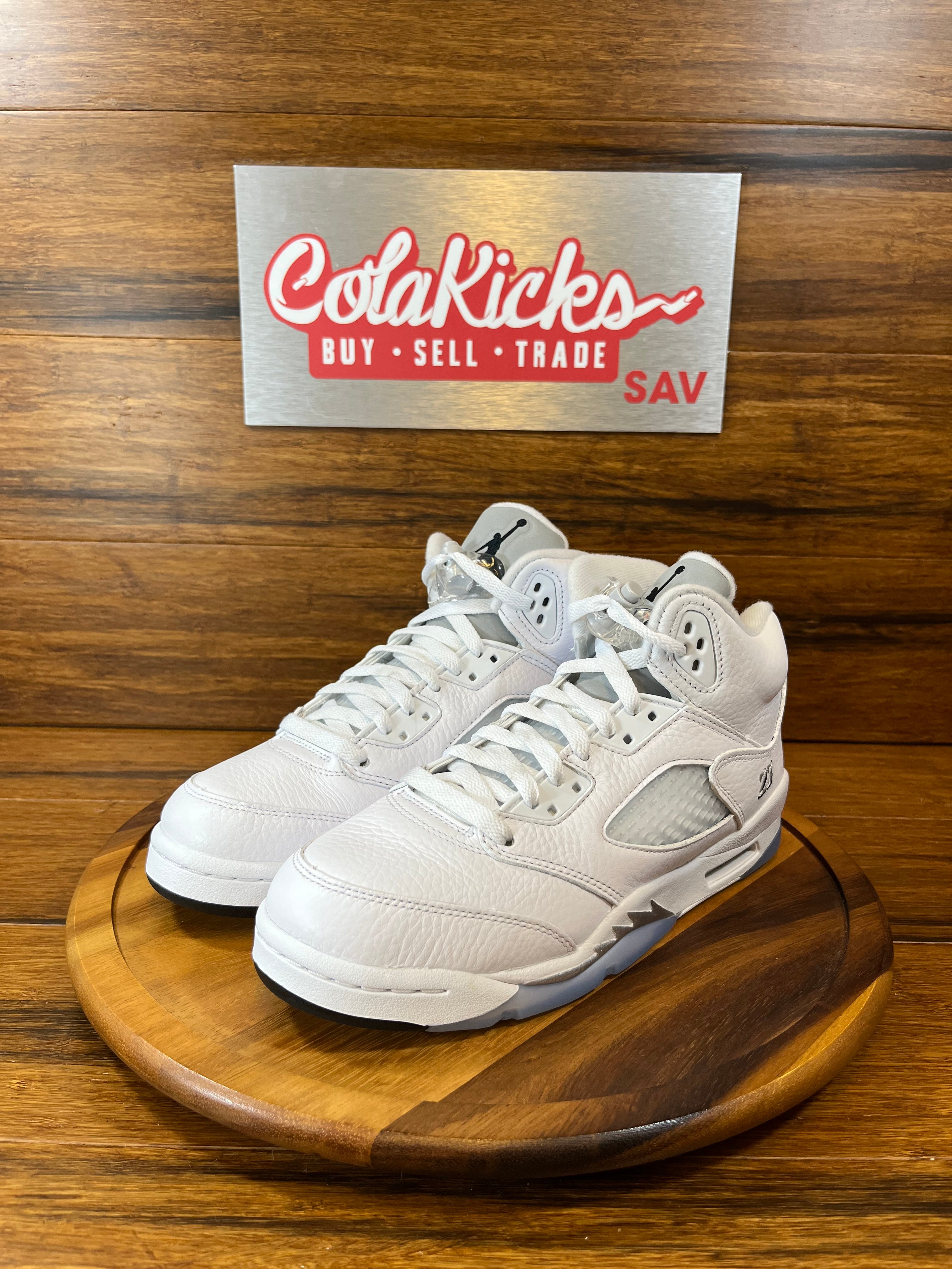 Jordan 5 Retro White Metallic (2026) (GS)
