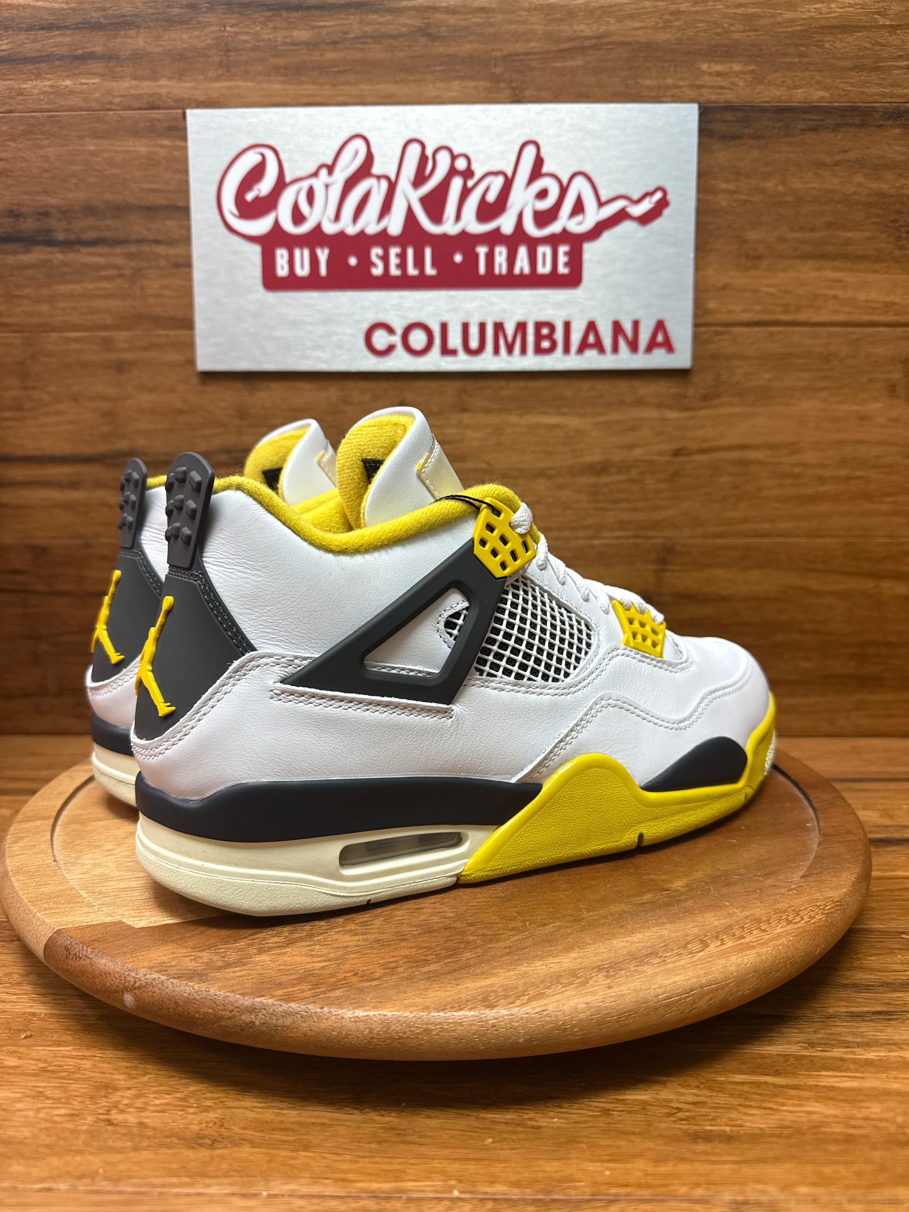 Jordan 4 Retro Vivid Sulfur (Women's)