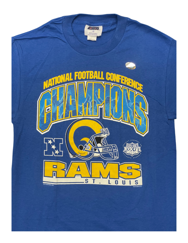 St. Louis Rams NFC Champions Tee Blue