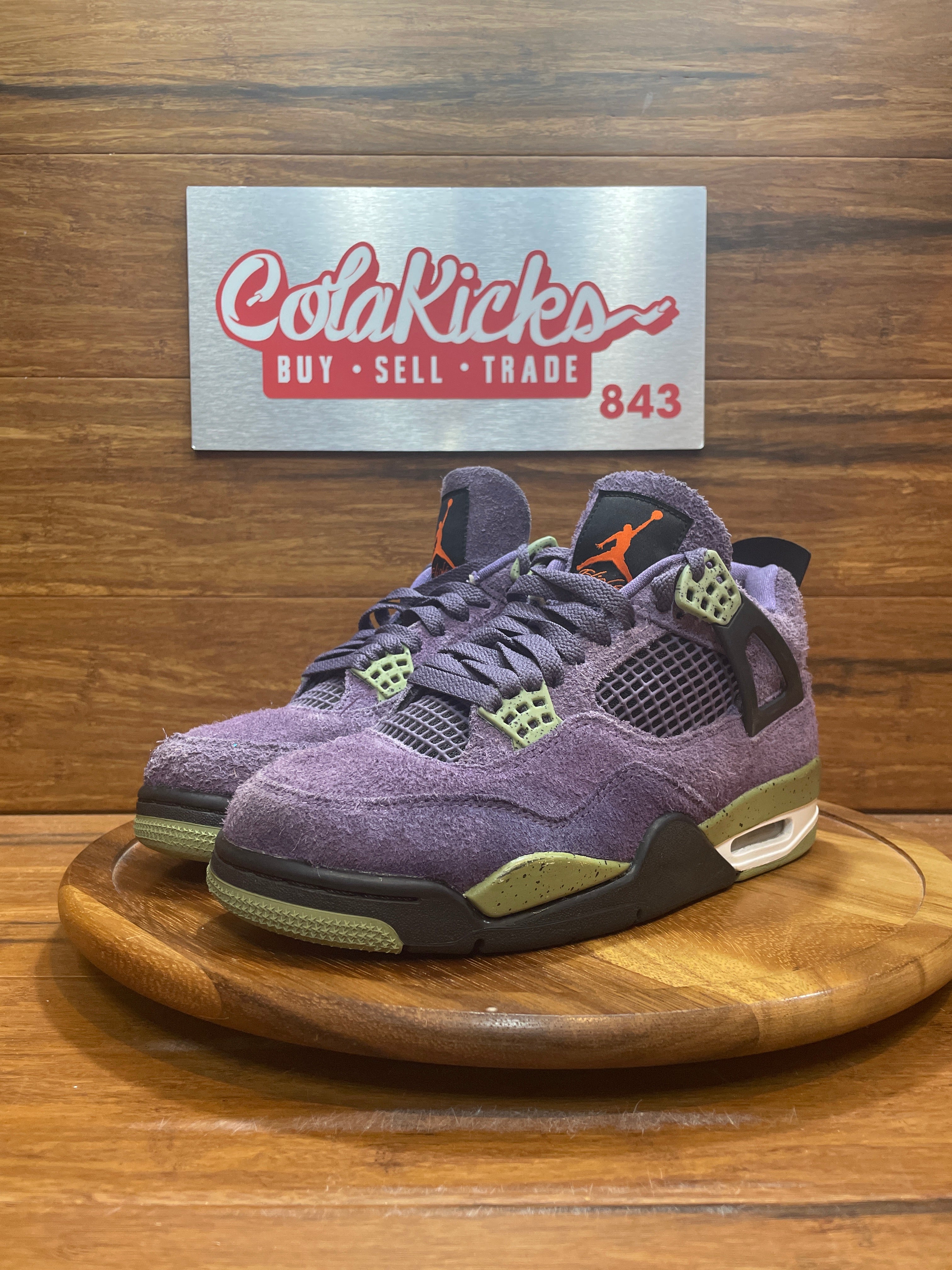Jordan 4 Retro Canyon Purple (Women's)