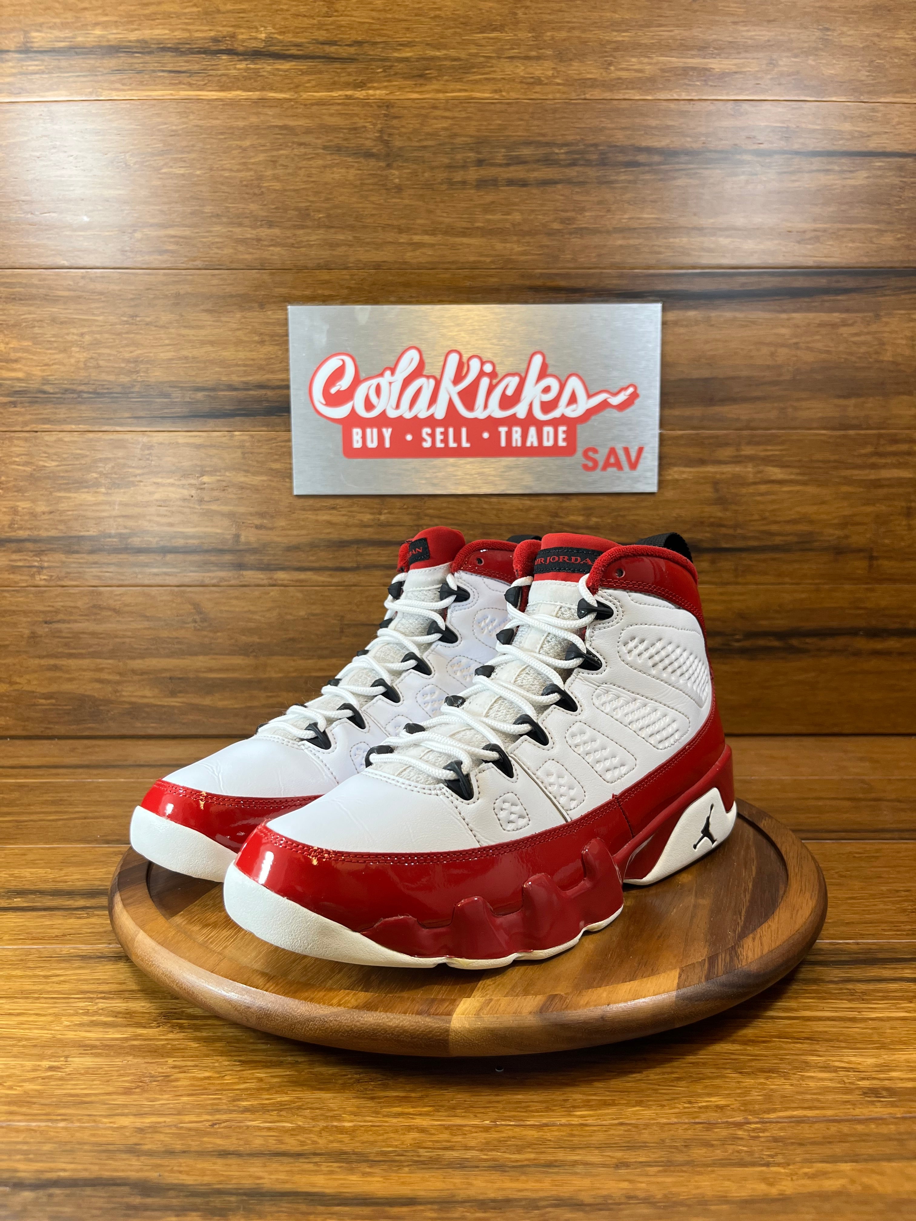 Jordan 9 Retro White Gym Red