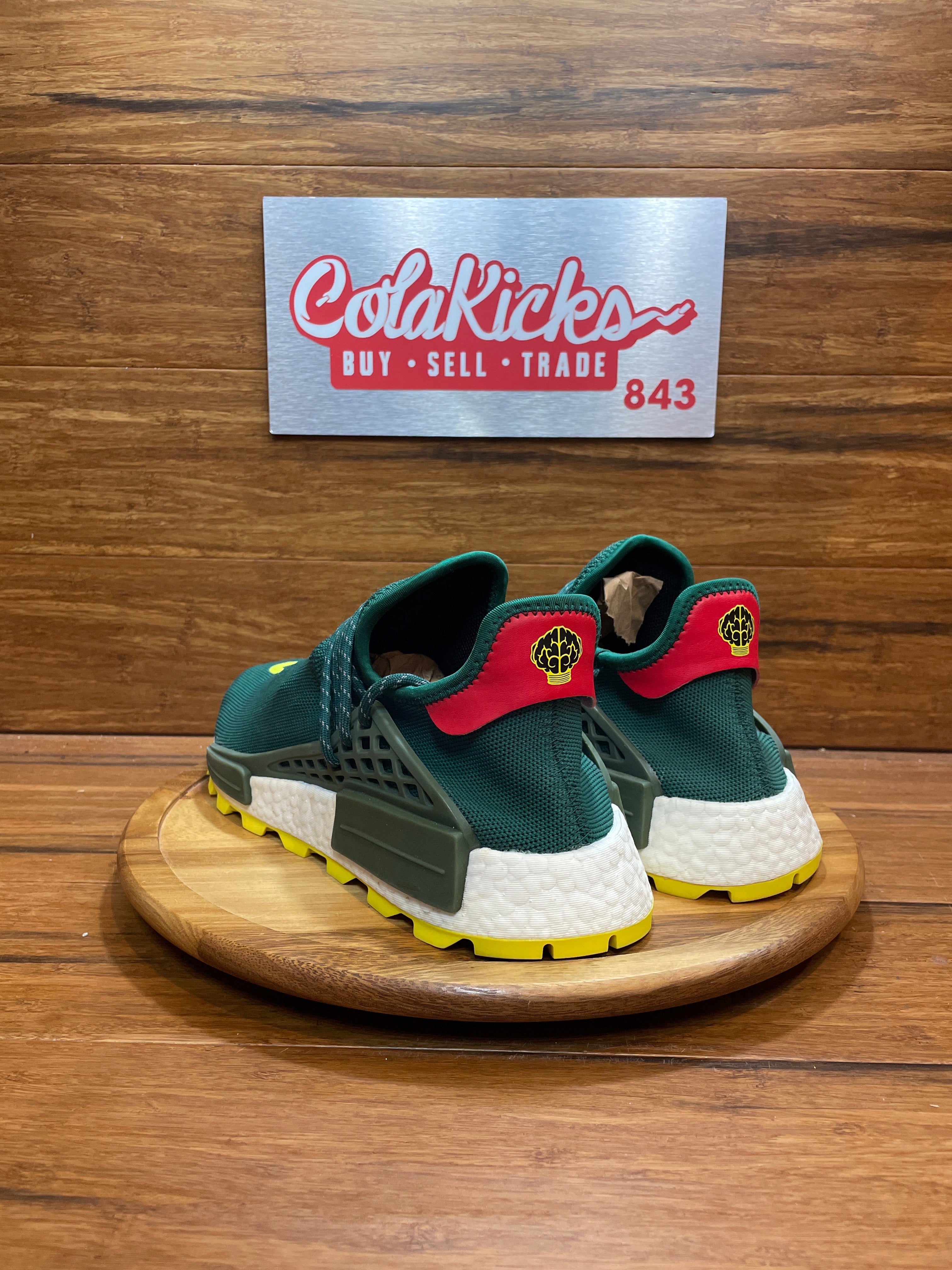 adidas NMD Hu Pharrell NERD Green Yellow