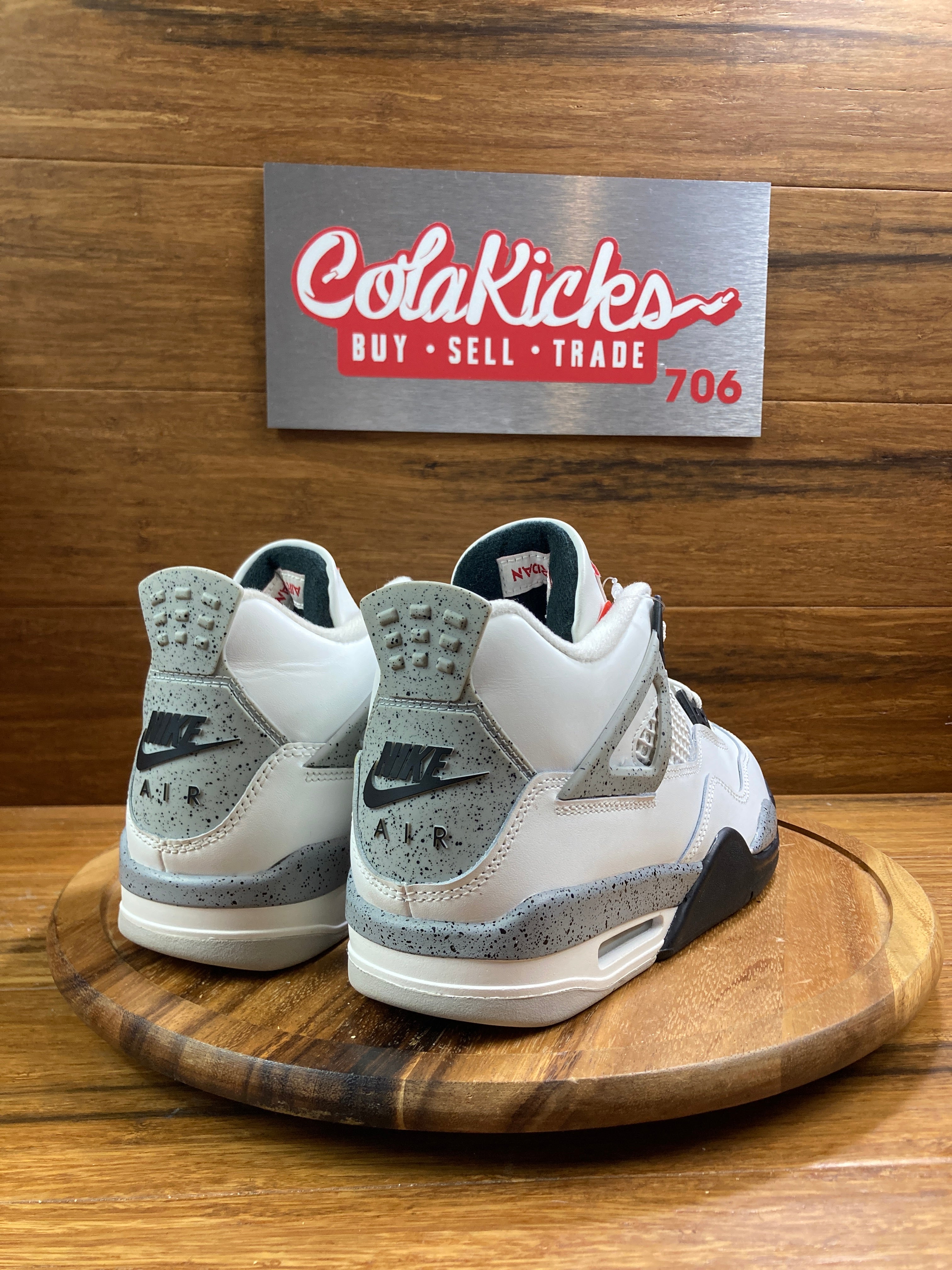 Jordan 4 Retro White Cement (2025) (GS)