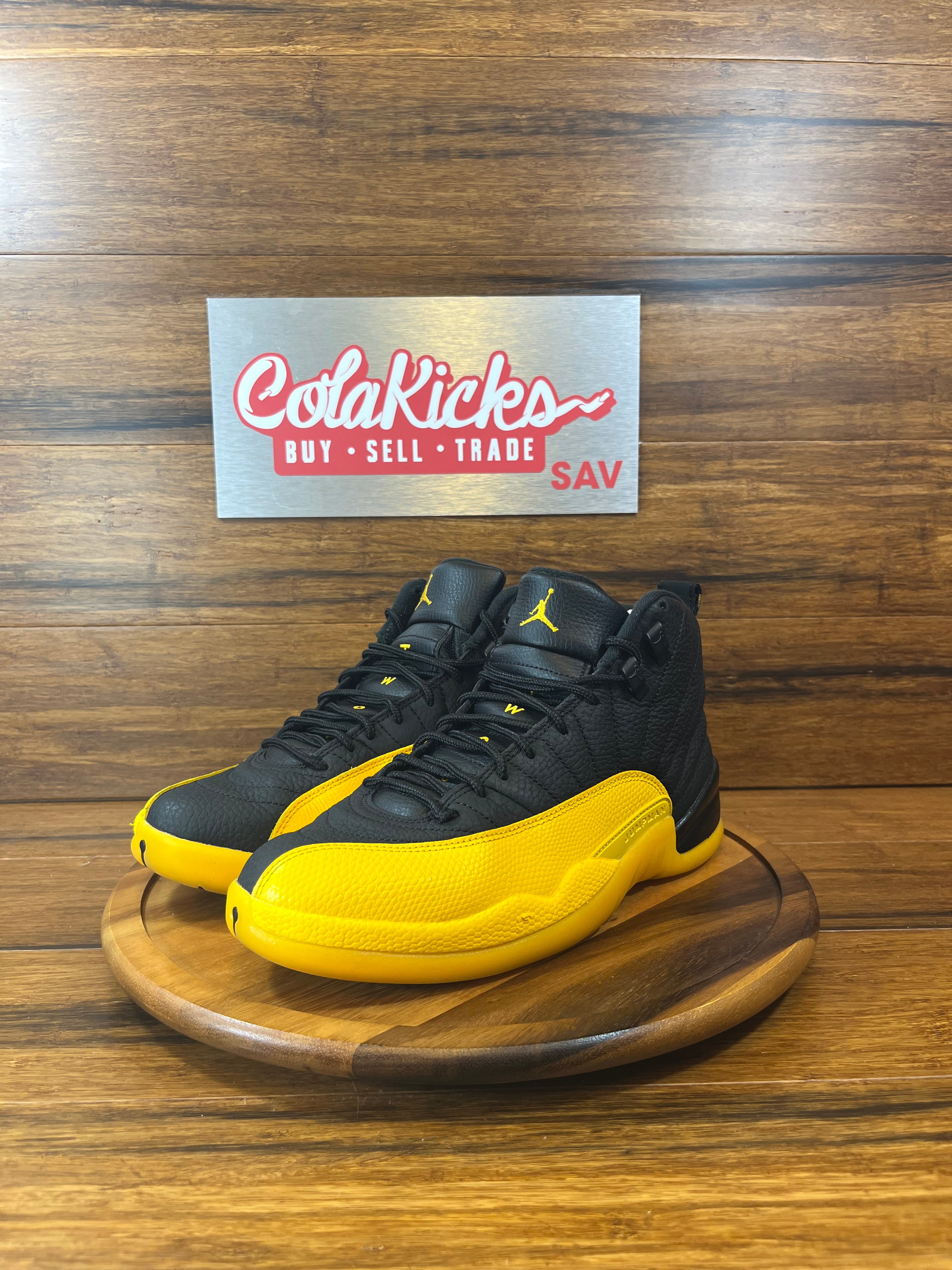 Jordan 12 Retro Black University Gold
