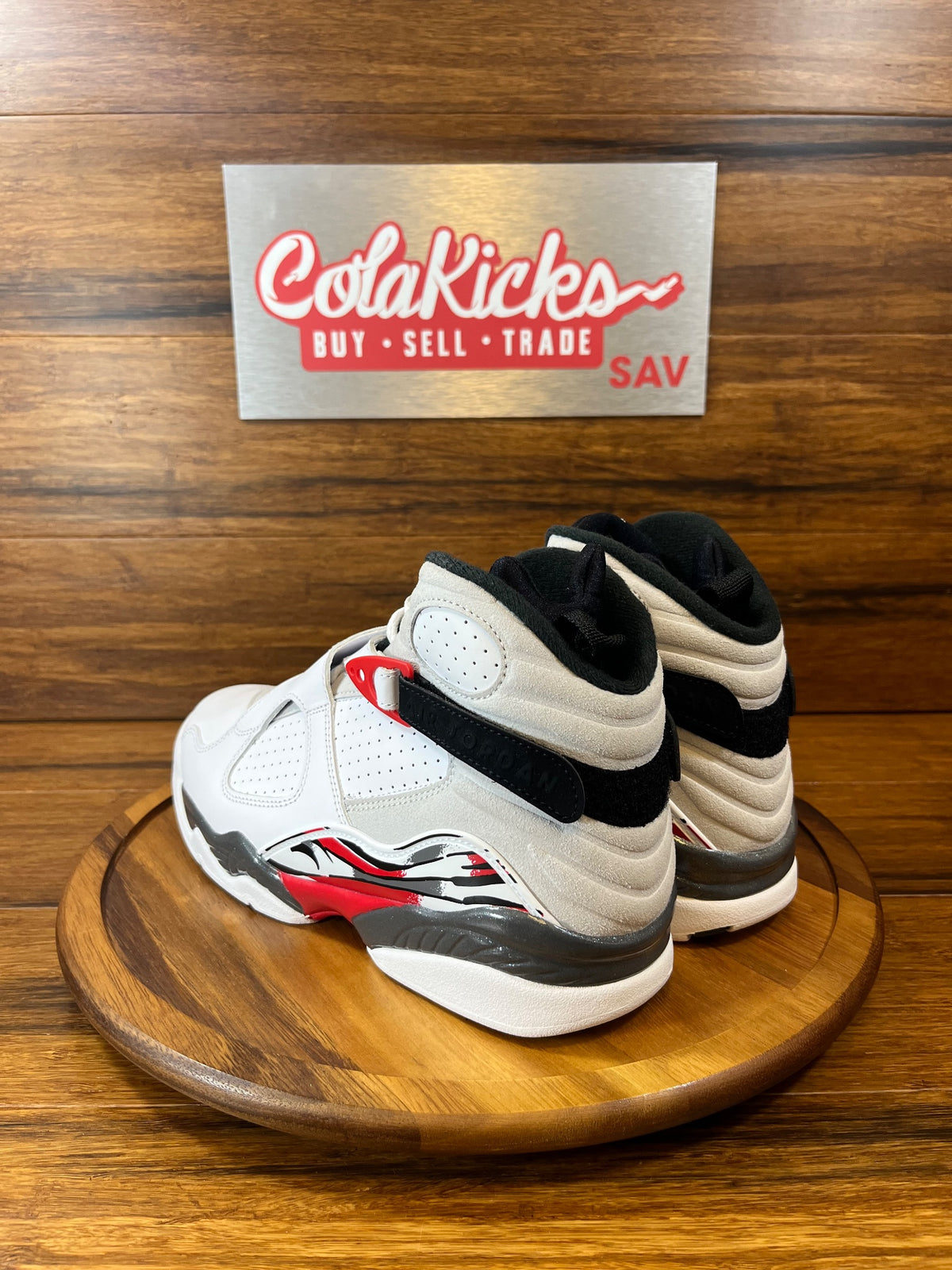 Jordan 8 Retro White True Red (2025)