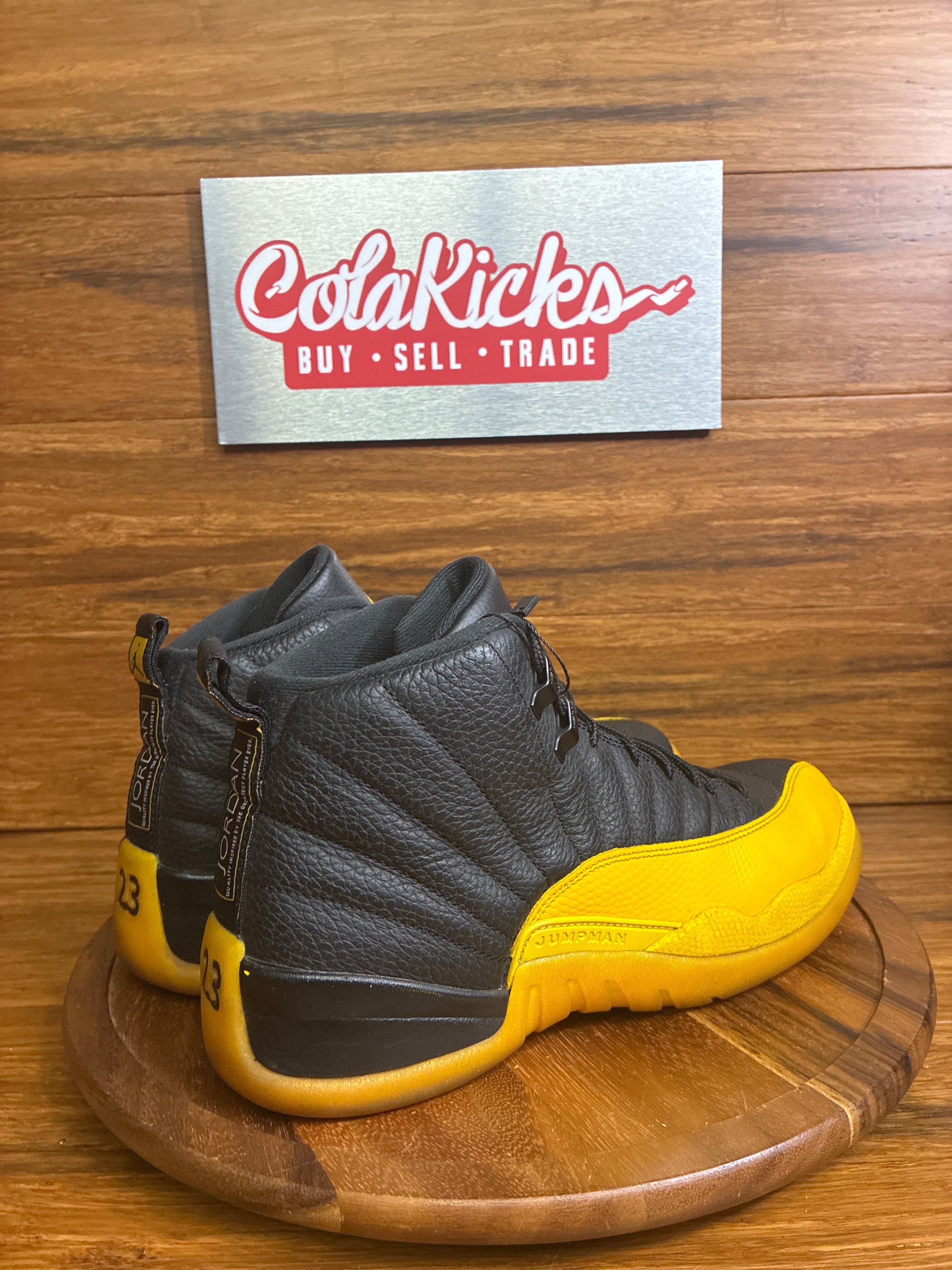 Jordan 12 Retro Black University Gold