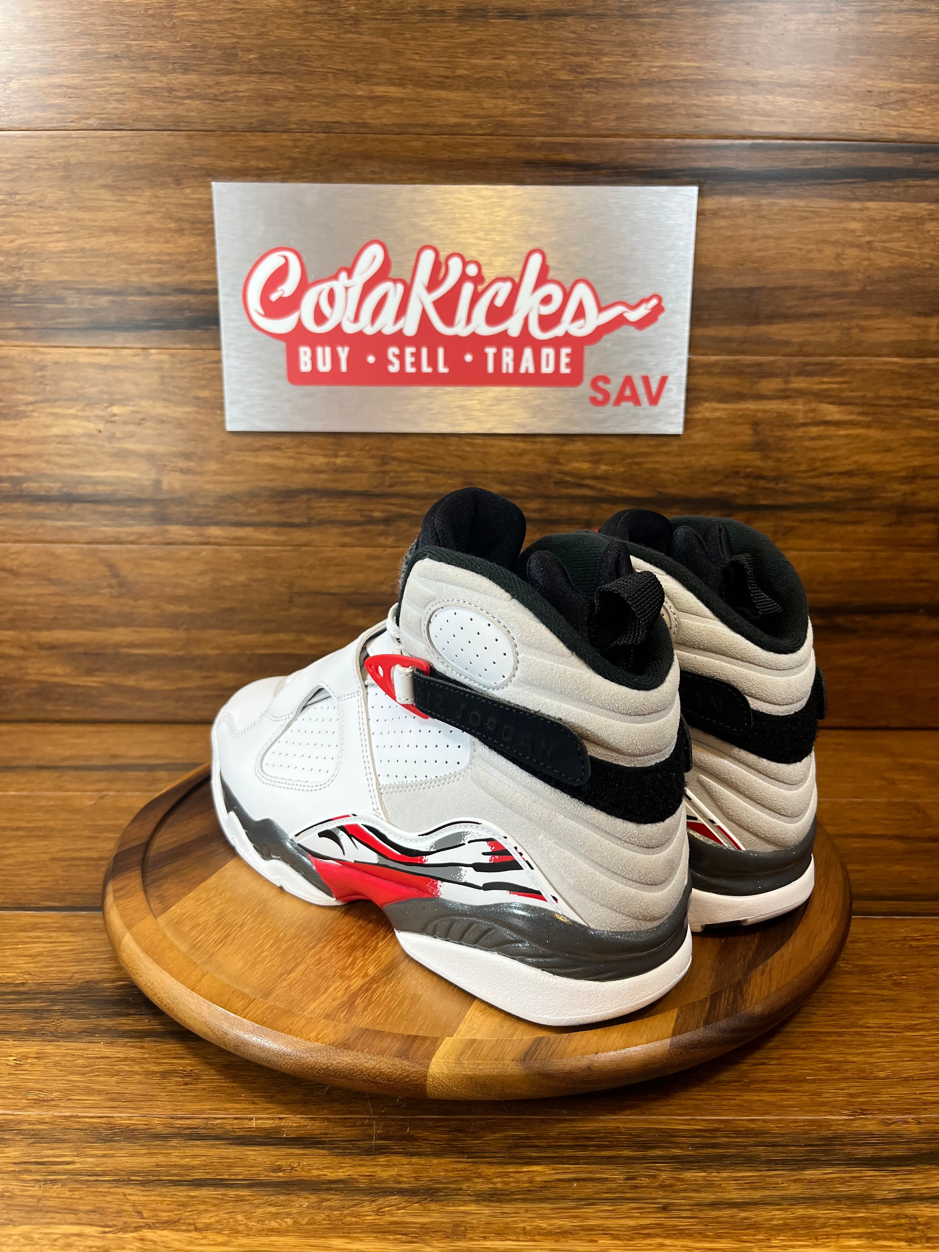 Jordan 8 Retro White True Red (2025)