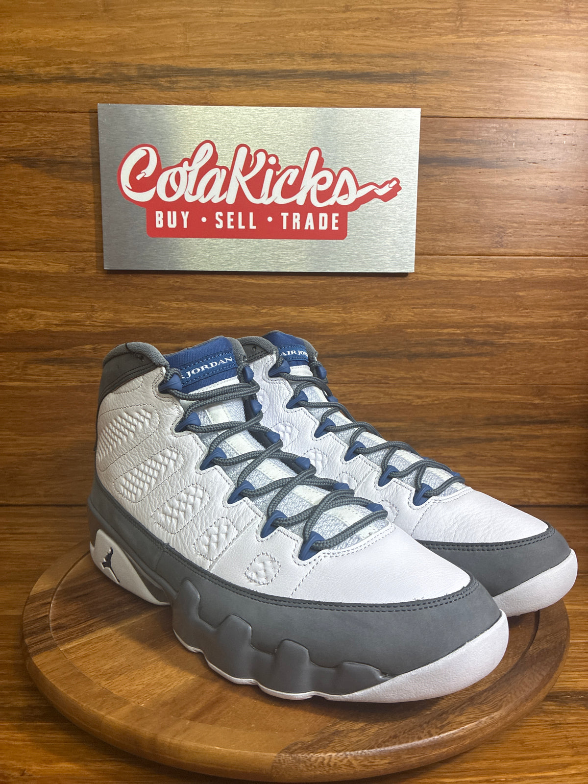 Jordan 9 Retro Flint Grey French Blue (2026)
