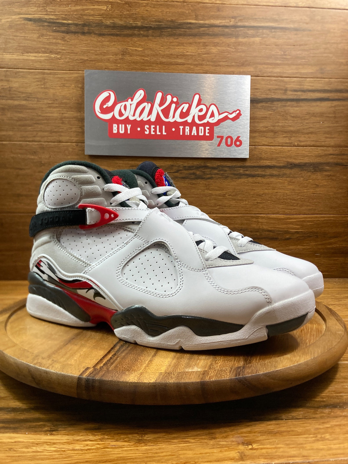 Jordan 8 Retro White True Red (2025)