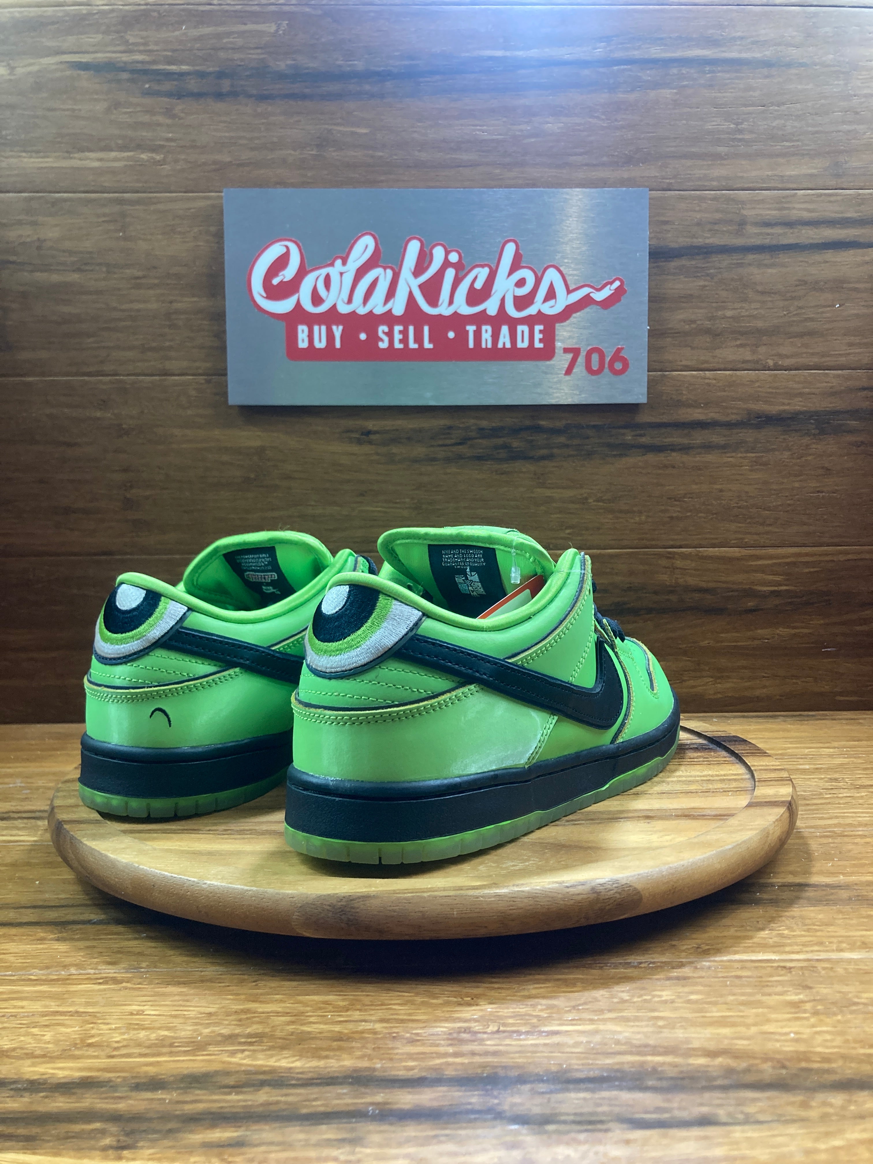 Nike SB Dunk Low The Powerpuff Girls Buttercup