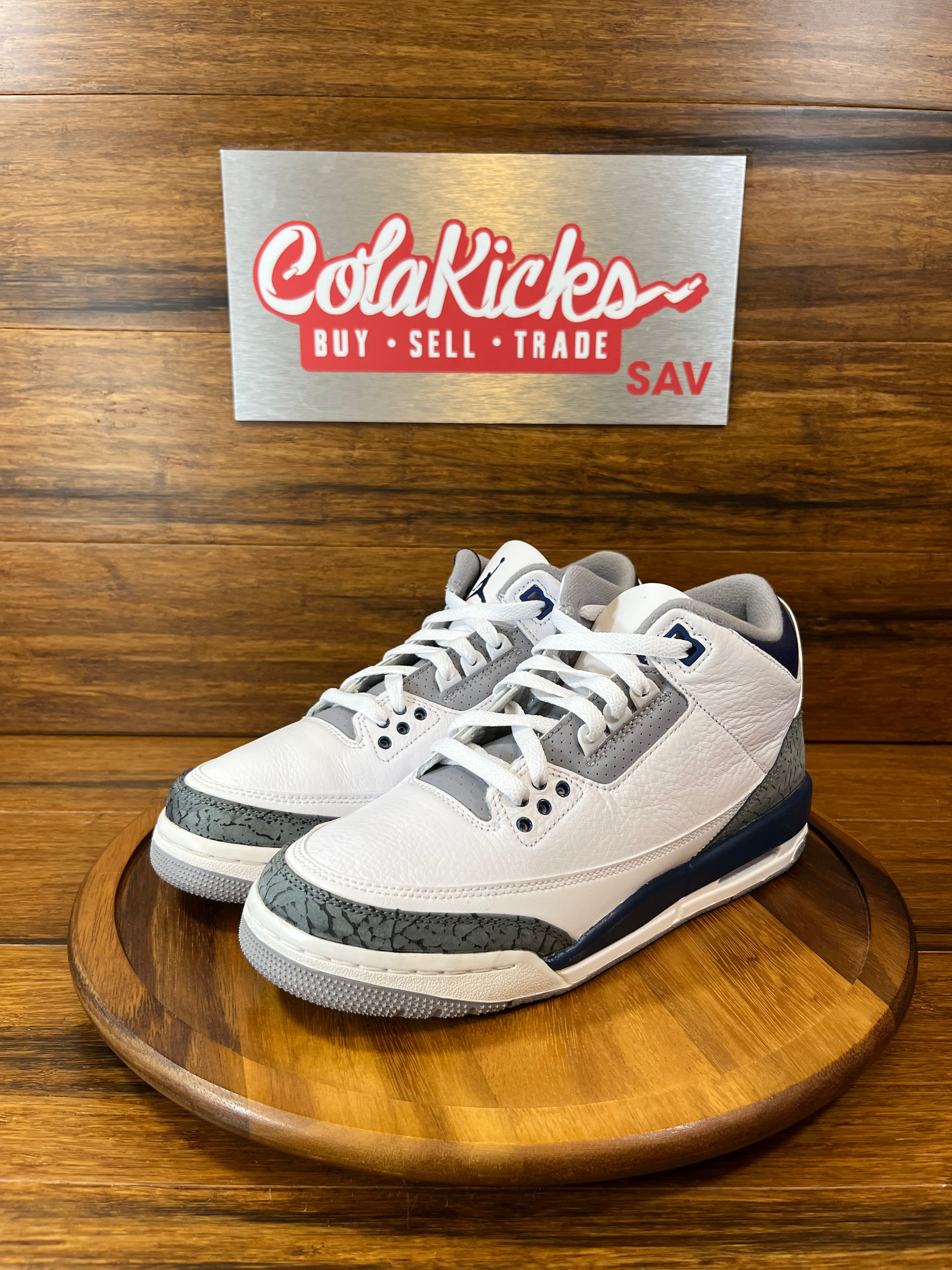 Jordan 3 Retro Midnight Navy (GS)