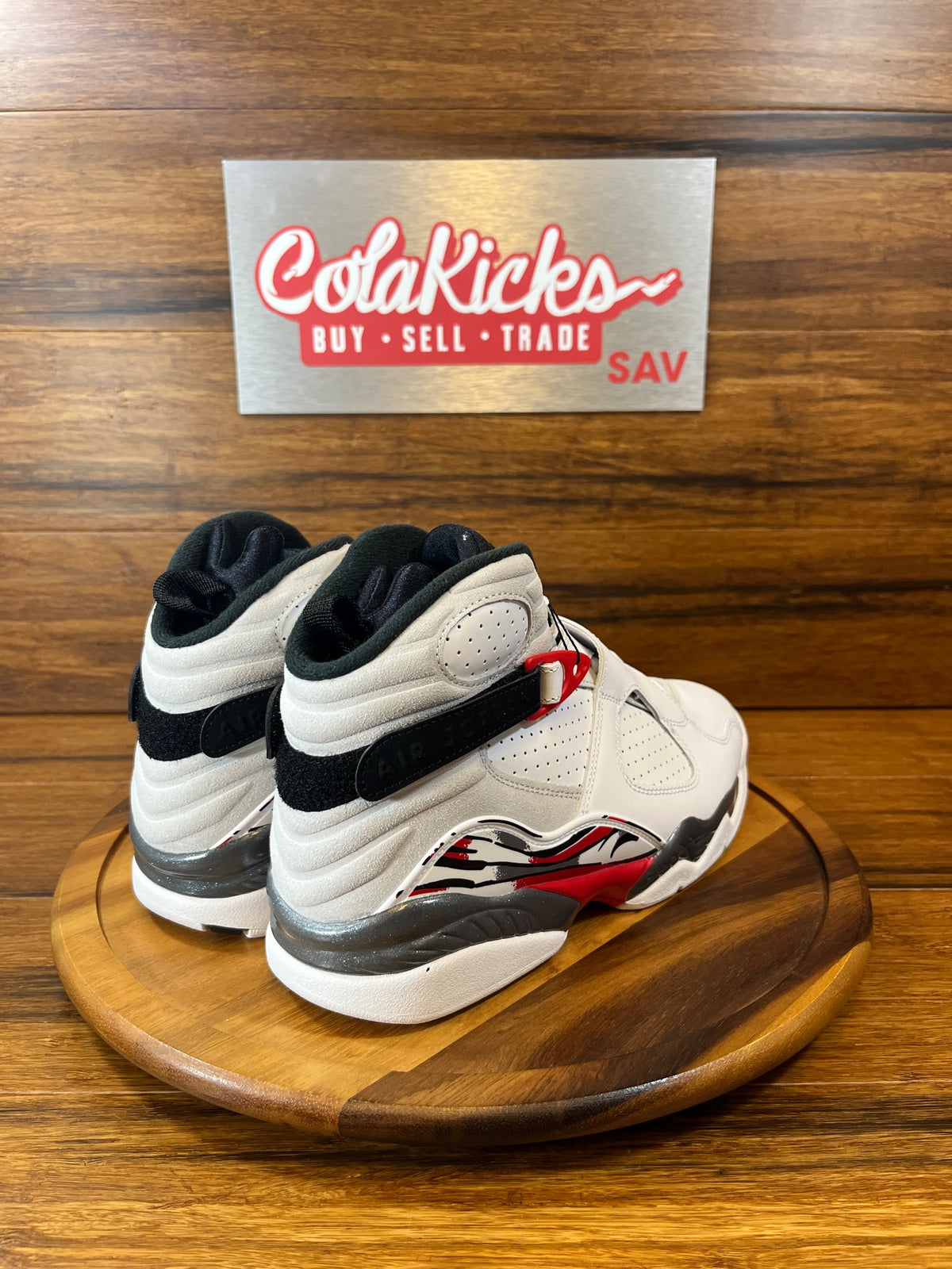 Jordan 8 Retro White True Red (2025)