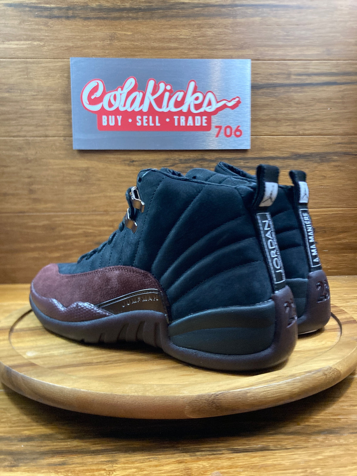 Jordan 12 Retro SP A Ma Maniére Black (Women's)