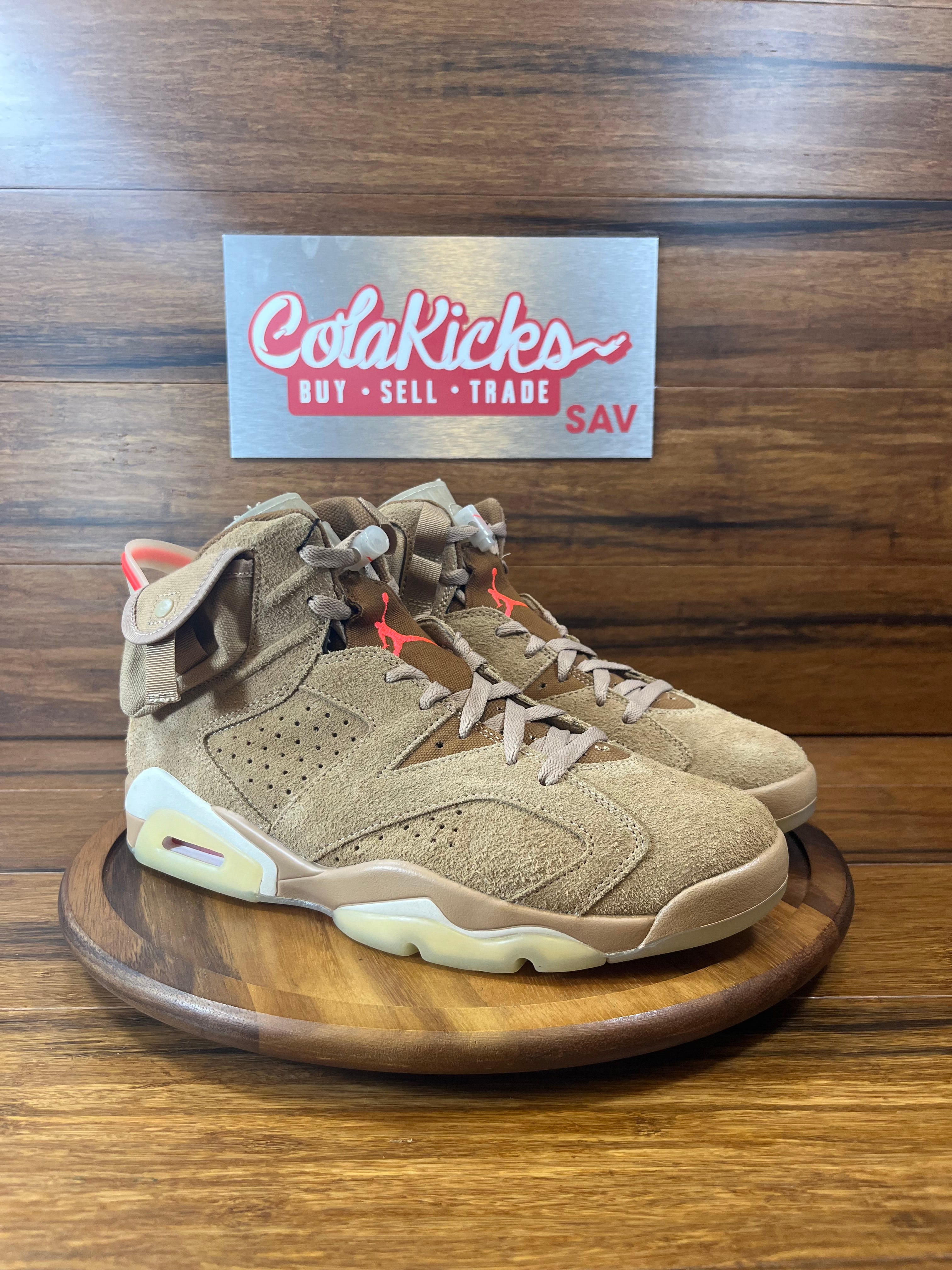 Jordan 6 Retro Travis Scott British Khaki