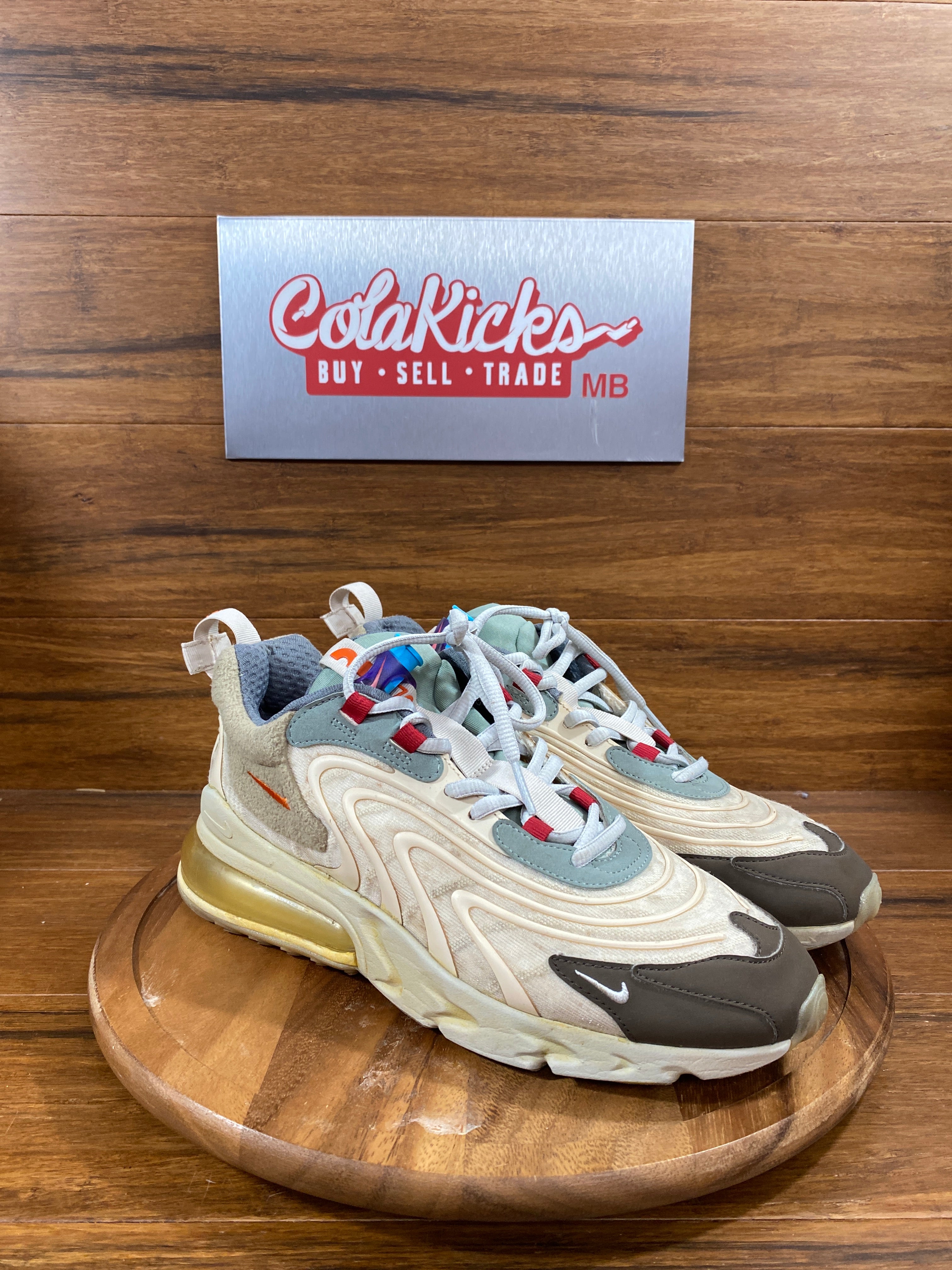 Nike Air Max 270 React ENG Travis Scott Cactus Trails